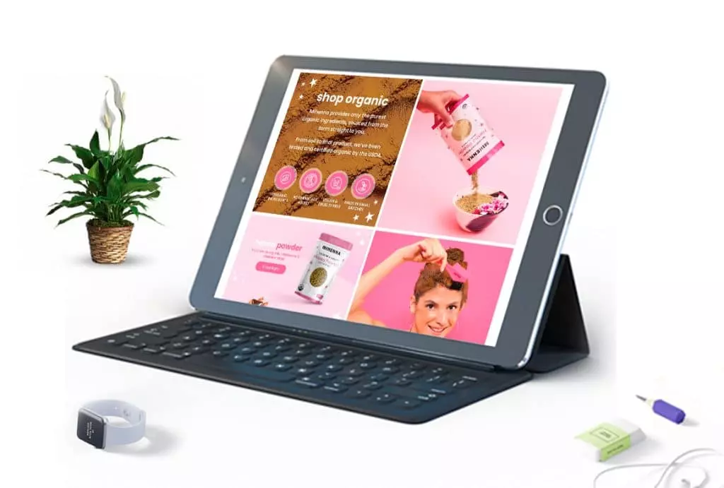 Shop Organic example