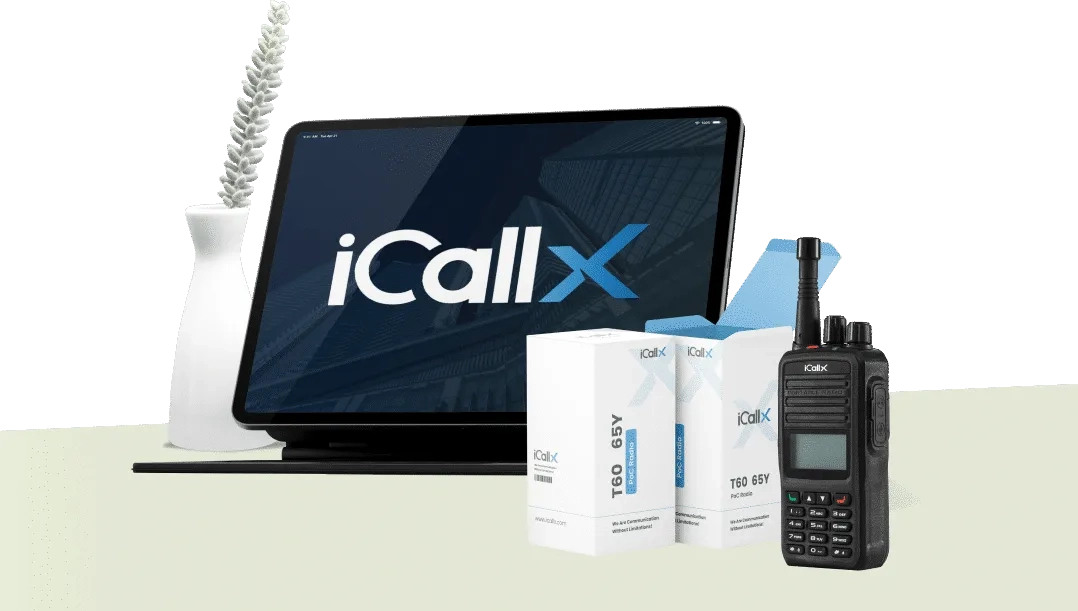 Tablet ejemplo de branding iCallx Caso de exito